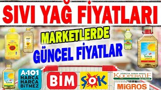 SIVI YAĞ FİYATLARI İNCELEMESİ | FİYATLAR DÜŞTÜ MÜ ? MARKET TURU / SOLE YAĞ BİM - A101 - ŞOK - MİGROS