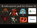 5,000 subscribers Special pack Skibidi toilet (Prisma 3d)