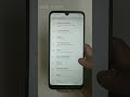 itel back button setting #shorts