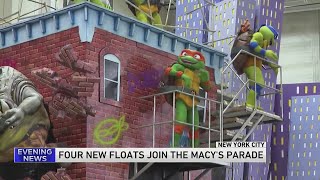 New floats to join the 97th Annual Macy’s Thanksgiving Day Parade