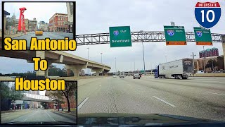 San Antonio to Houston |   A Complete Road Trip | the Real Time Road Trip ｜I-10