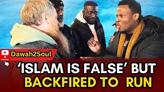 Islam Is false Then Don’t Preach \u0026 Run! Yusuf VS New Cocky Christian | Stratford Dawah