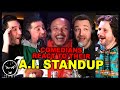 Comedians React to Their Own A.I. Standup Comedy | I fed an A.I. over 500 hours of Comedy & Podcasts