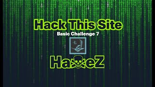 Hack This Site: Basic Web Challenges – Level 7