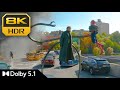 8K HDR | Bridge Fight with Doc Ock - Spider-Man: No Way Home | Dolby 5.1