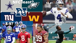 NFC East record predictions for the 2021-2022 NFL season: Still the worst division in football?