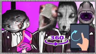 Trevor Henderson's creatures / Coffin Dance X Baby Shark COVER / VR 360°