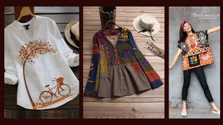 short kurti and frock designs 2022 || Daily wear short kurti ideas || New kurti designs