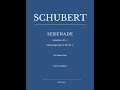 Schubert: Serenade - Ständchen - Schwanengesang, D. 957 No. 4 (for Piano Solo) SHEET MUSIC