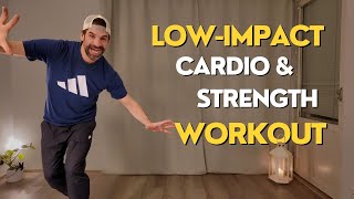 Low-Impact Cardio \u0026 Strength | Beginner-Friendly Workout Day 20