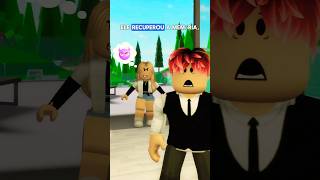 ELA TIROU O MEU PAI DE MIM FINAL! @Violetmoonpt #roblox #brookhavenrp #shortsroblox