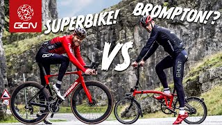 Can A Folding Bike Climb? Superbike Vs Brompton Challenge!