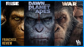 Rise, Dawn, and War for the Planet of the Apes