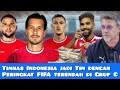 Timnas Indonesia jadi Tim dengan Peringkat FIFA terendah di Grup C tapi Diisi Pemain Berkelas