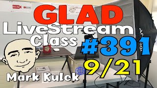#391 Glad + Friends | Mark Kulek ESL (LiveStream Class) - Learn English