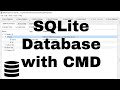 How to Create a SQLite Database with the Command Line in Windows