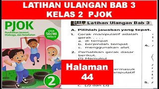 PJOK Kelas 2//Latihan Ulangan Bab 3 Kelas 2