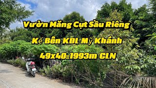 Đất Vườn Nghĩ Dưỡng Cần Thơ | Nhà Vườn Nghĩ Dưỡng Kế Bên Khu Du Lịch Mỹ Khánh Phong Điền