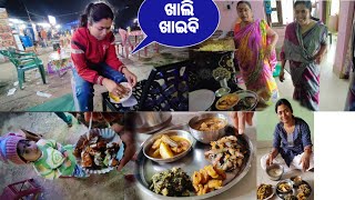 ଦିନ ସାରା ଖାଲି ଖାଇବା ଚିନ୍ତା 🤦 ଘରେ ଆଜି odia thali ପୁଣି market ରେ Burger କୁ soya chap