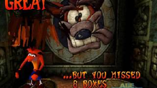 Crash Bandicoot (PSX) Longplay (100% Complete)