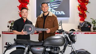 Chuẩn bị và bàn giao xe Honda CB350hness cho anh Hùng Lâm