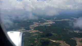 Landing at Katunayake International Airport, Sri Lanka