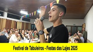 (Parte 1) FESTIVAL de TABULEIROS * Festas da Vila das Lajes 2025 com \