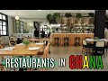 NEW LUXURY RESTAURANTS IN GHANA | PLACES TO EAT IN ACCRA