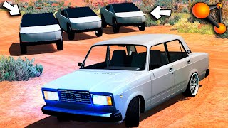 Украл технологии ТЕСЛЫ - Илон Маск НЕ ПРОСТИТ! РП Погоня в BeamNG Drive