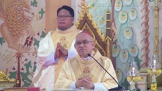 พิธีบูชาขอบพระคุณ แสดงความยินดี ของ พระสังฆราชฟิลิป อดิศักดิ์  พรงาม