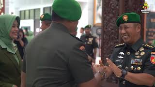 SERAH TERIMA JABATAN KAPOKSAHLI PANGDAM IV/DIPONEGORO \u0026 PERWIRA LIASION TNI AL