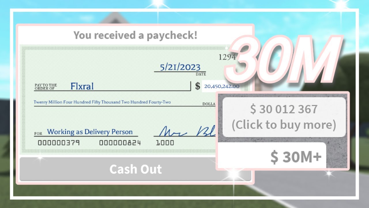 How To Get Millions Fast In Bloxburg Roblox Youtube