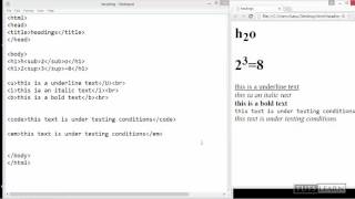 Subscripts & Superscripts