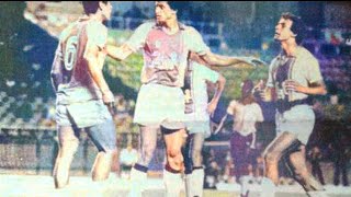 بن شيخ يتشاجر مع ماجر ثم يسجل هدف جميل في مرمى أوغندا 1983