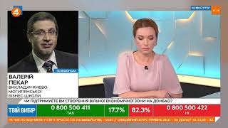 Пекар: питати громадян щодо ВЕЗ на Донбасі - те ж саме, що питати їх про лікування ковід (15.10)