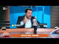 il giornalismo d assalto di paolo del debbio per qcc quelli che il calcio 21 03 2021