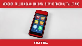 MD600CV: Full HD Scans, Live Data, Service Resets & Trailer ABS