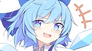 【東方描いてみた】パンツはいてないチルノ4#Shorts