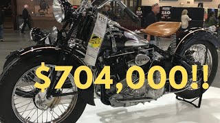 WHY RARE CROCKER HARLEY-DAVIDSON STYLE MOTORCYCLE SELLS For $700,000!