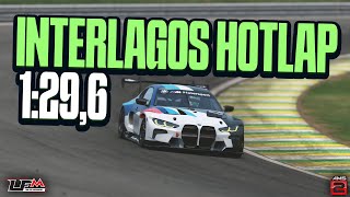 Interlagos GP | 1:29,6 | BMW M4 GT3 | Hotlap | Automobilista 2