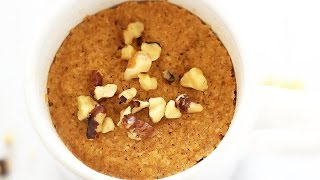 Paleo Pumpkin Mug Cake made with Coconut Flour