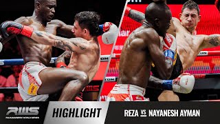 Highlight l Reza Venum Muay Thai vs. Nayanesh Ayman l เรซ่า วีนั่มมวยไทย vs. นายาเนช ไอมาน l RWS