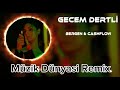 Bergen & Cashflow - Gecem Dertli Günüm Dertli ( Müzik Dünyası Remix) Çadullahın Flowu Güzel #music