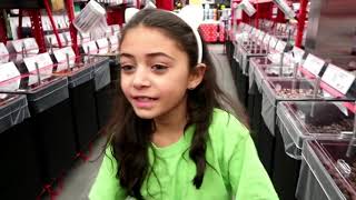 Kids Shopping at Grocery Supermarket Food Toy Store