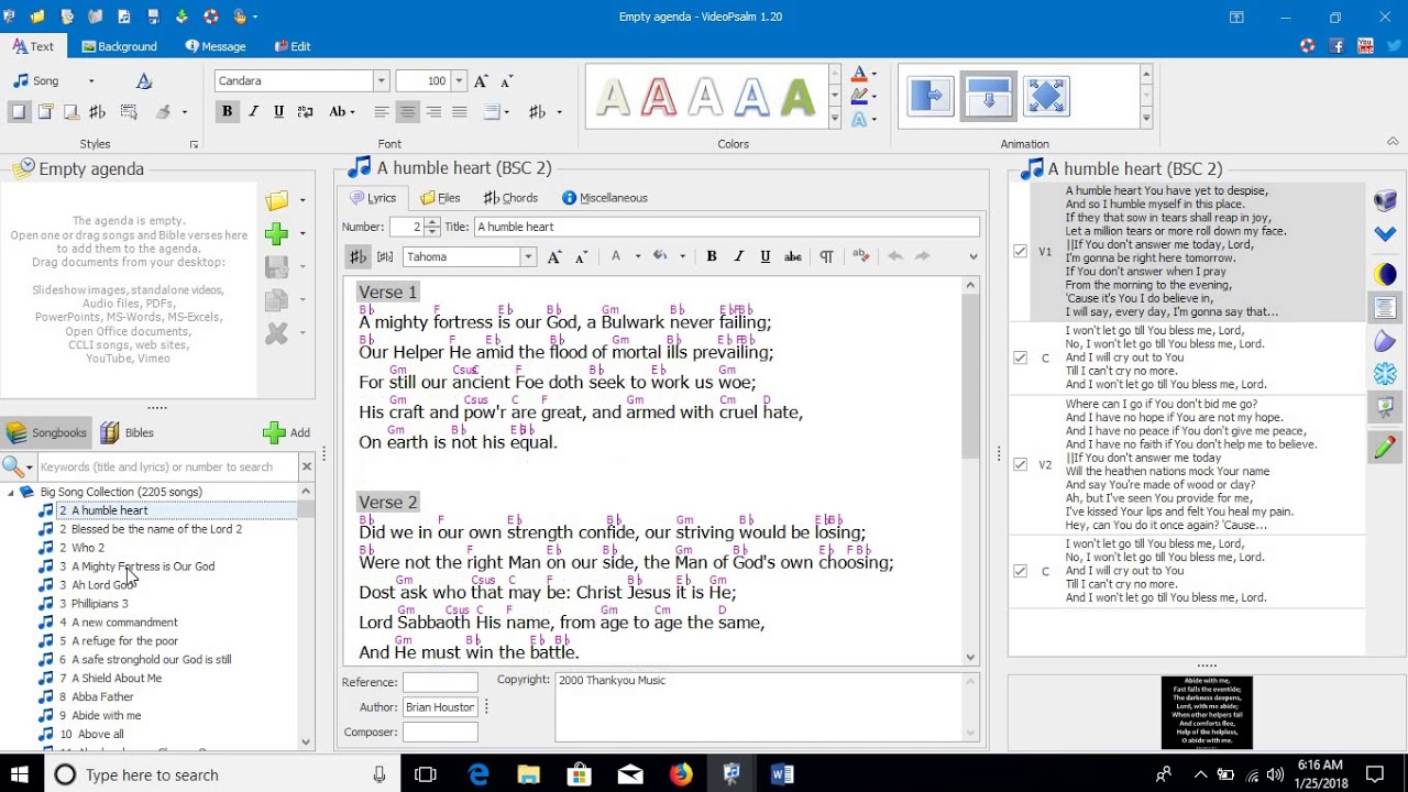 Video Psalm Tutorial Youtube