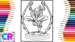 Iron Spider Coloring Pages/Iron Spider vs Captain America Shield/Elektronomia - Sky High/NCS Release