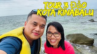 Tour 3 đảo ở Kota Kinabalu