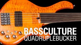 Bassculture Quadruplebucker 5 \u0026 Noll 2-Band on Fretless