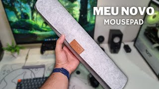 MOUSEPAD KUMORI COZY FELTRO !!! O melhor mousepad que usei 😃