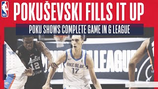 💪 POKUŠEVSKI'S AMAZING ALL ROUND GAME | Aleksej Pokuševski fills stat sheet in G League with